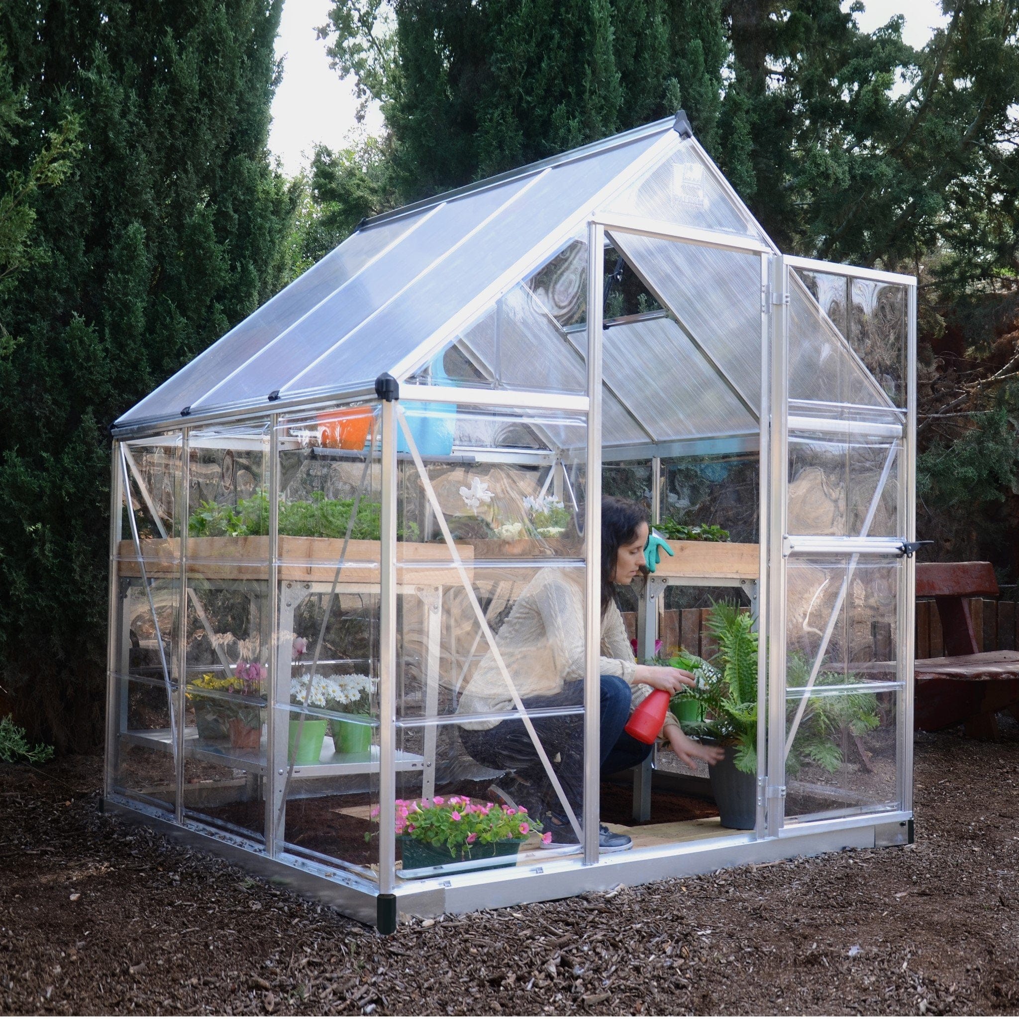 Palram - Canopia Hybrid Greenhouse - Thumbnail 5