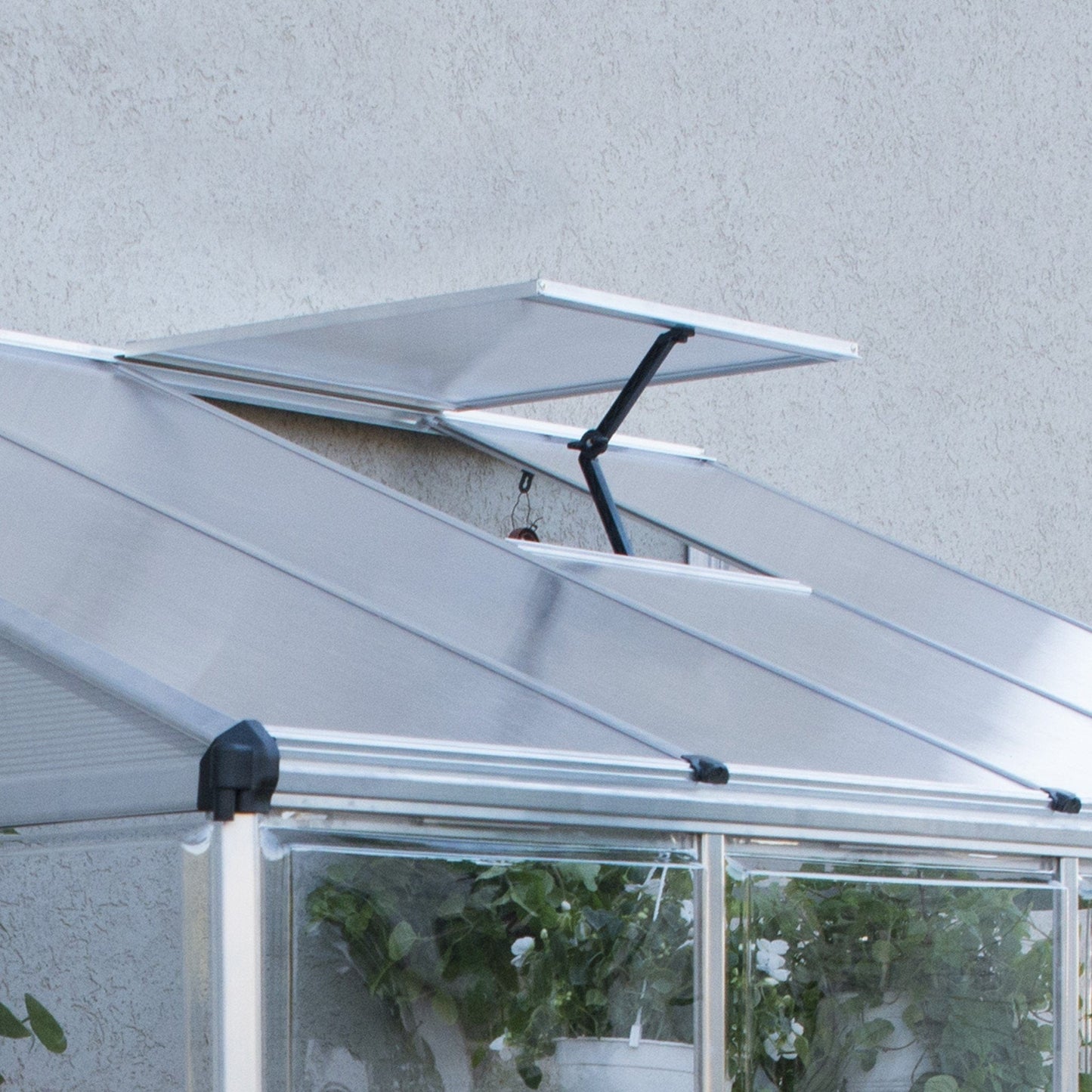 Palram - Canopia Hybrid Lean-To 4' x 8' - mygreenhousestore.com