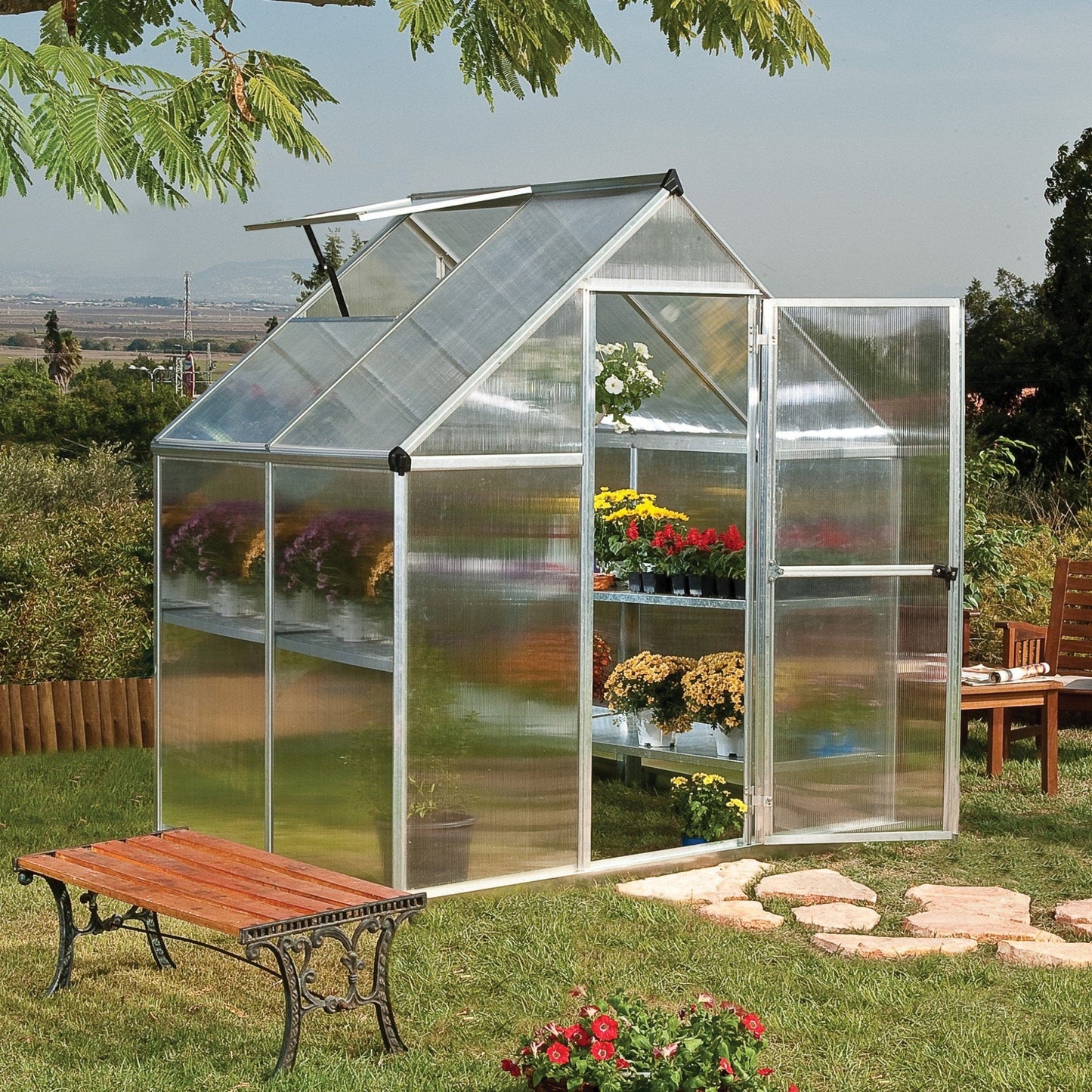 Palram - Canopia Mythos Greenhouse - mygreenhousestore.com