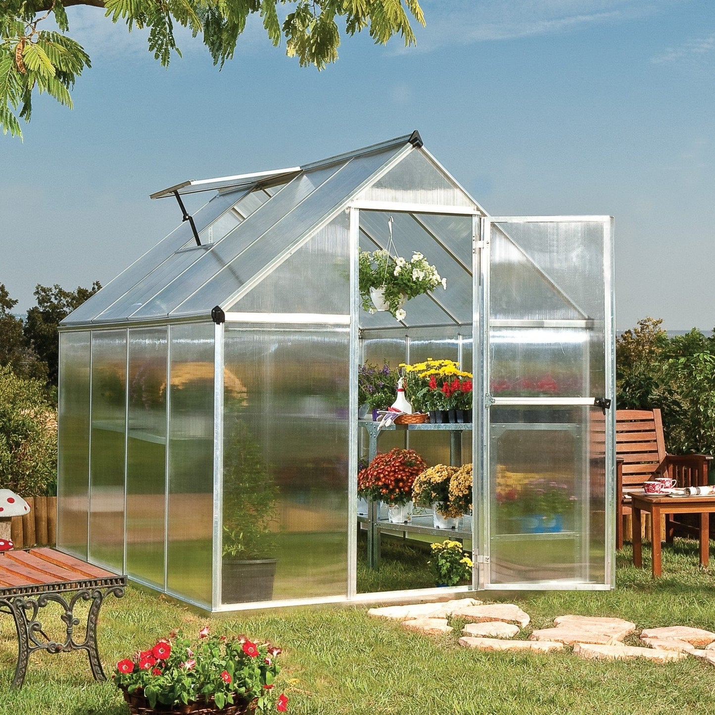 Palram - Canopia Mythos Greenhouse - mygreenhousestore.com