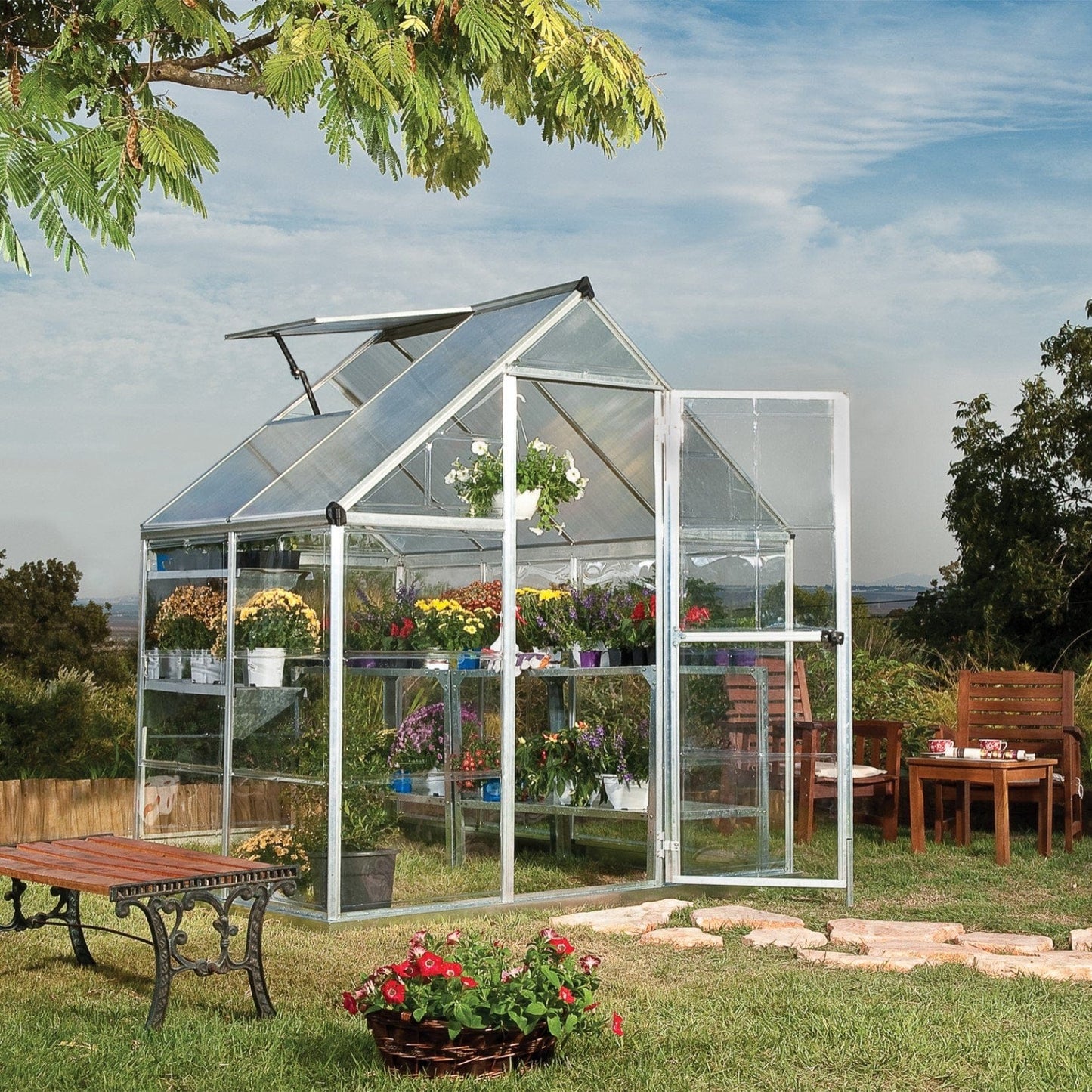 Palram - Canopia Hybrid Greenhouse - mygreenhousestore.com