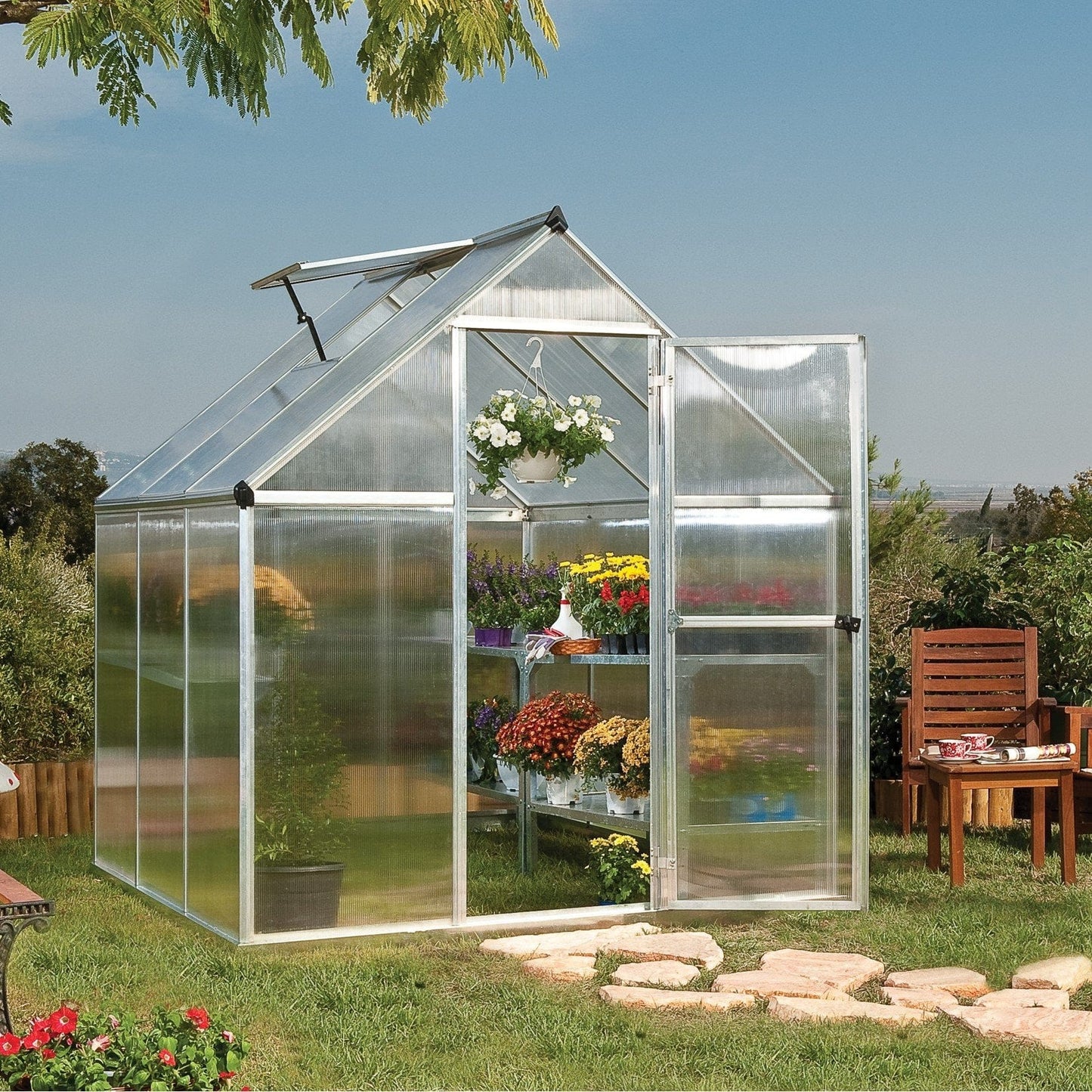 Palram - Canopia Mythos Greenhouse - mygreenhousestore.com