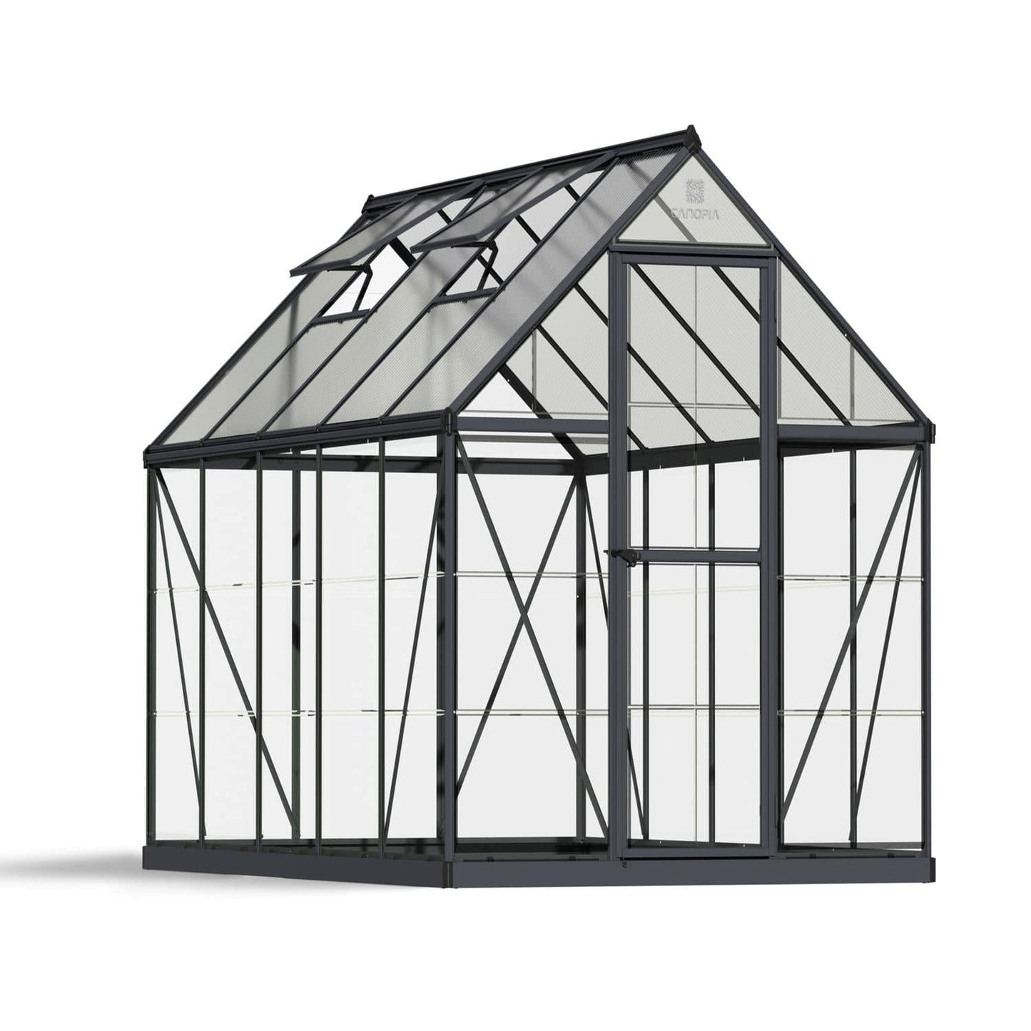 Palram - Canopia Greenhouses Palram - Canopia | Hybrid Greenhouse 6x10 Ft - Gray HG5510Y