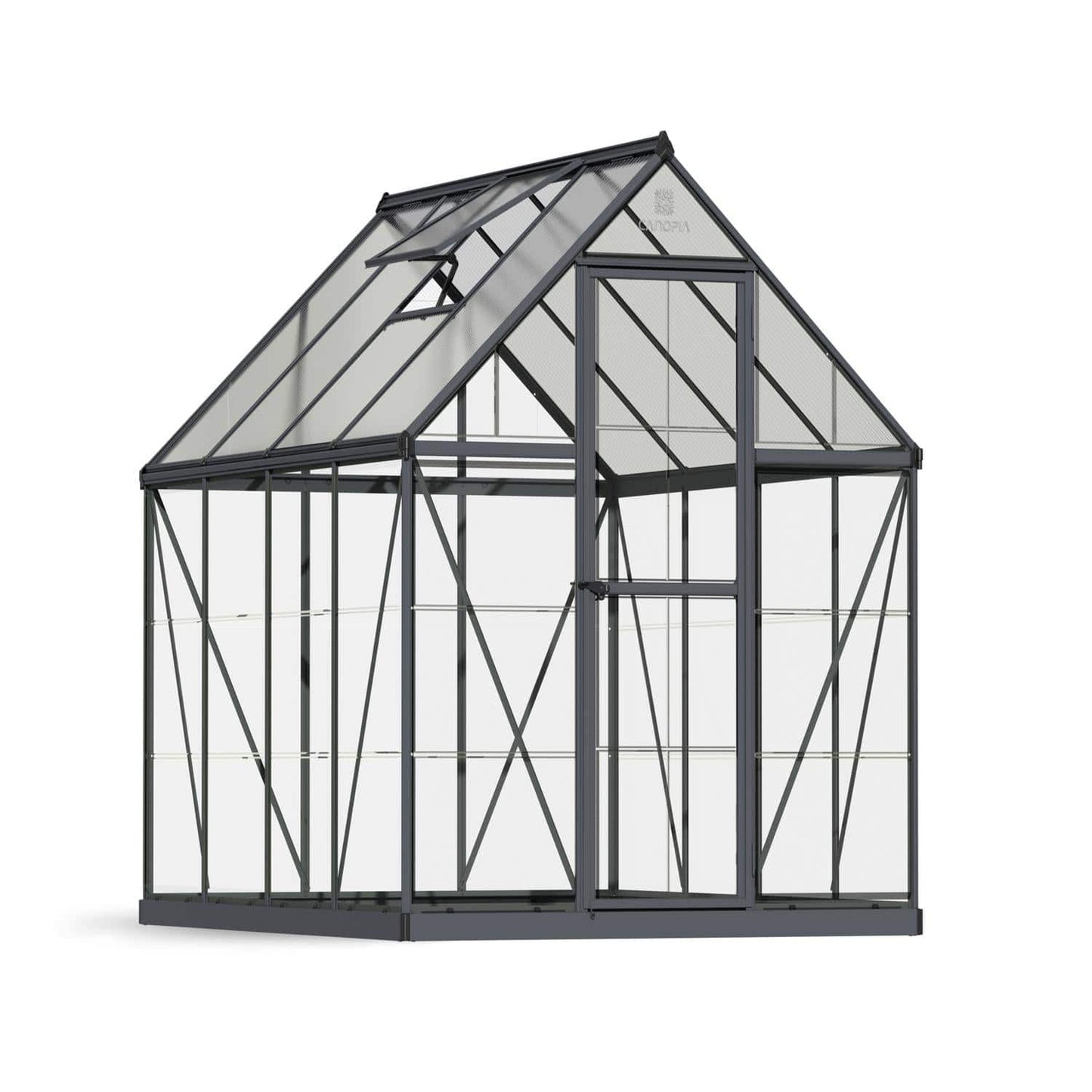 Palram - Canopia Greenhouses Palram - Canopia | Hybrid Greenhouse 6x8 Ft - Gray HG5508Y