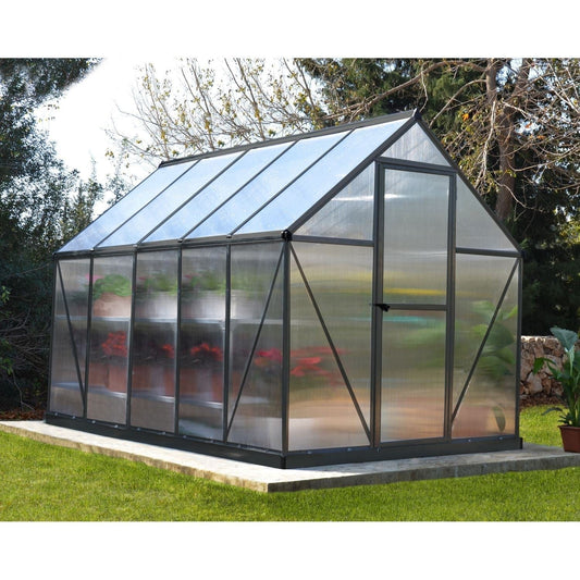 Palram - Canopia Greenhouses Palram - Canopia | Mythos Greenhouse 6x10 Ft - Gray HG5010Y