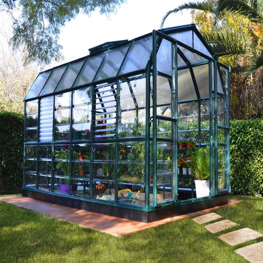 Palram - Canopia Greenhouses Palram - Canopia | Prestige 8x12 ft Clear Greenhouse Package HG7312C