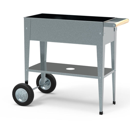 Palram - Canopia Herstera Garden Trolley Galvanized 8933801