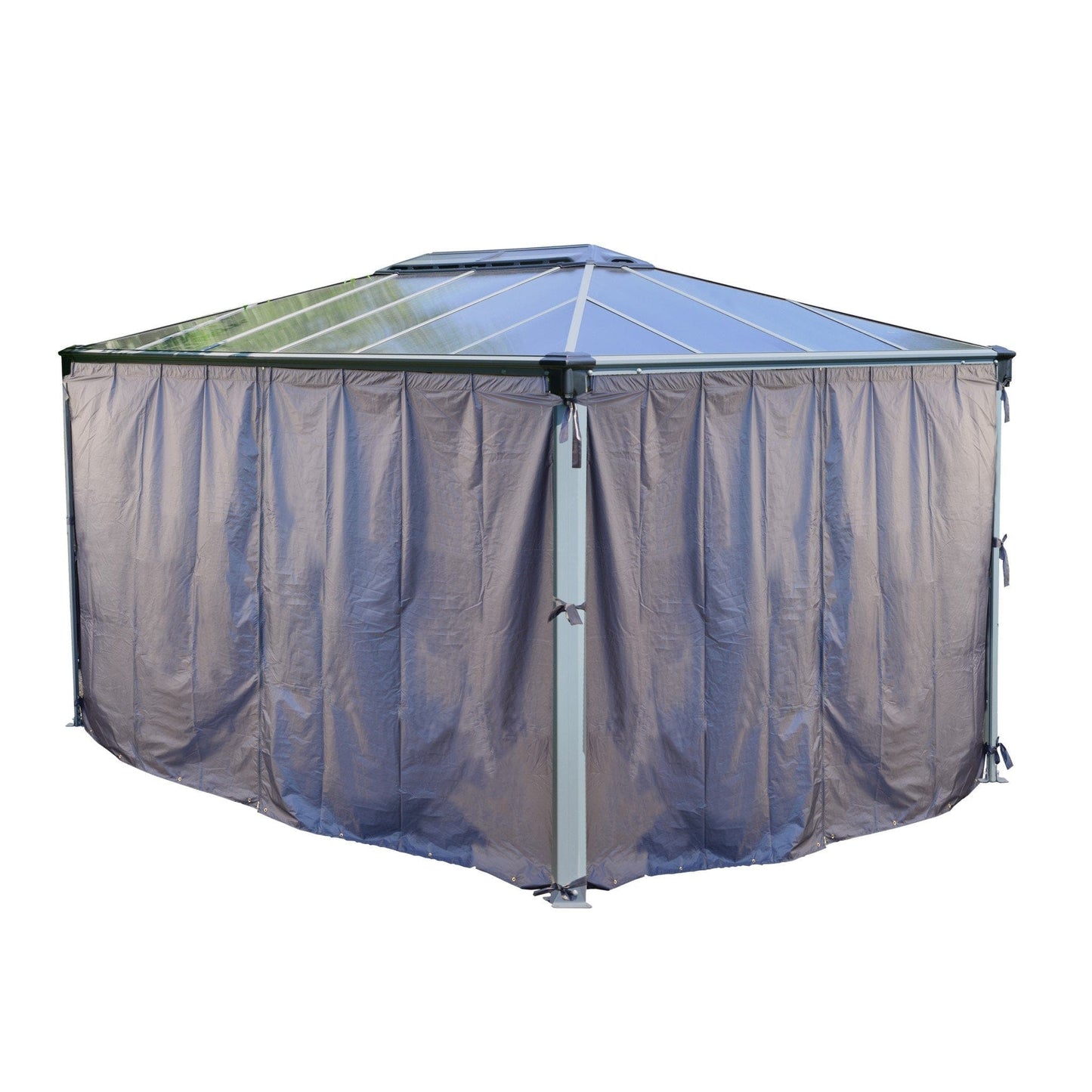 Palram - Canopia Martinique Gazebo Curtain Set - 4 Piece - mygreenhousestore.com