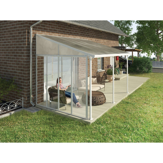 Palram - Canopia Feria 10' Patio Cover Sidewall - mygreenhousestore.com