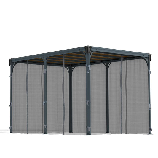Palram - Canopia Patio Cover Accessories Palram - Canopia | Patio Cover Blinds 10x10 ft - White HG1071