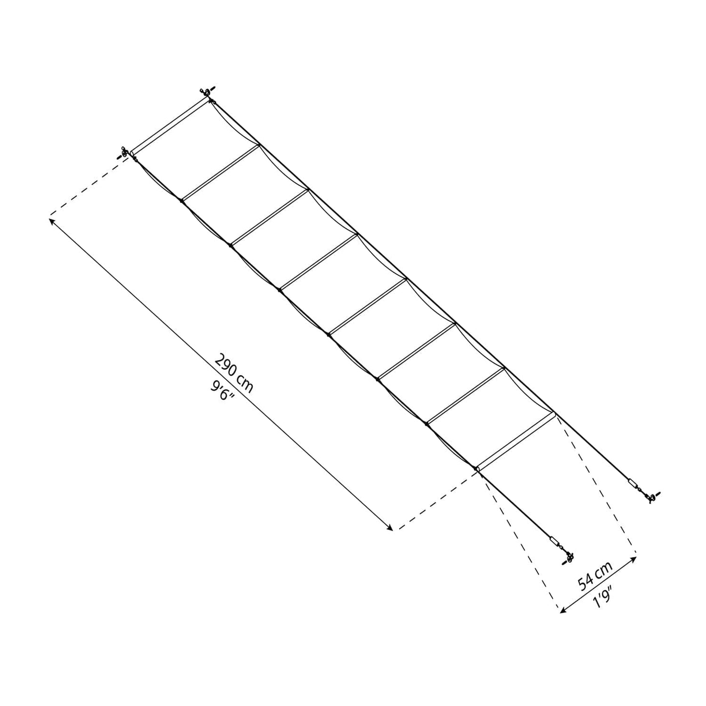 Palram - Canopia Patio Cover Accessories Palram - Canopia | Patio Cover Blinds 10x24 ft - White HG1075