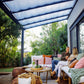 Palram - Canopia Patio Cover Accessories Palram - Canopia | Stockholm Patio Cover Roof Blinds 11x19 ft HG1093