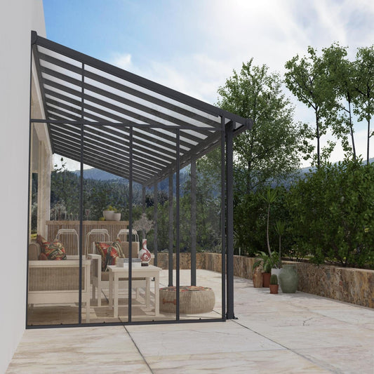 Palram - Canopia Patio Covers Palram - Canopia | Feria 13 ft Patio Cover Sidewall Kit - White HG9205