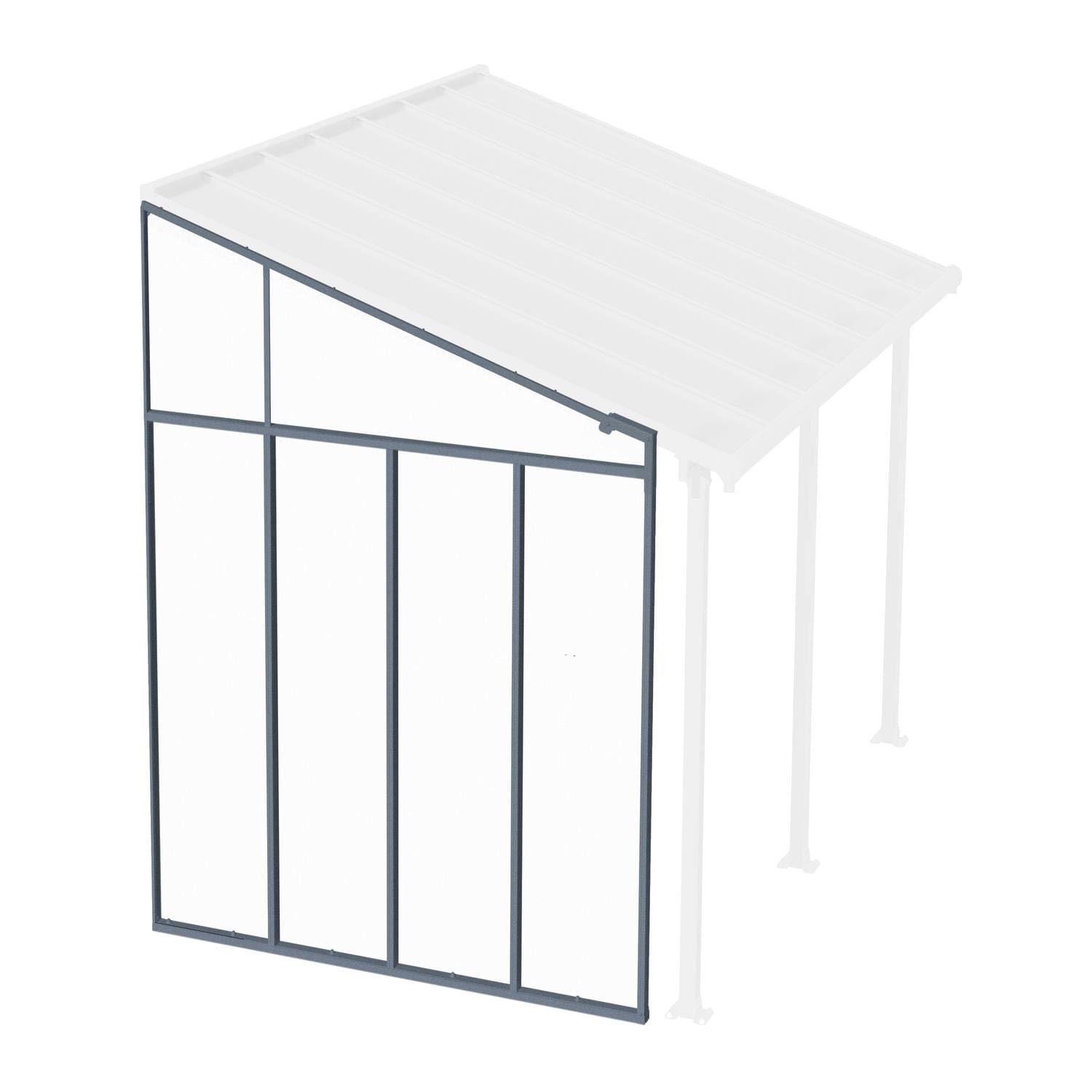 Palram - Canopia Patio Covers Palram - Canopia | Feria 13 ft Patio Cover Sidewall Kit - White HG9205