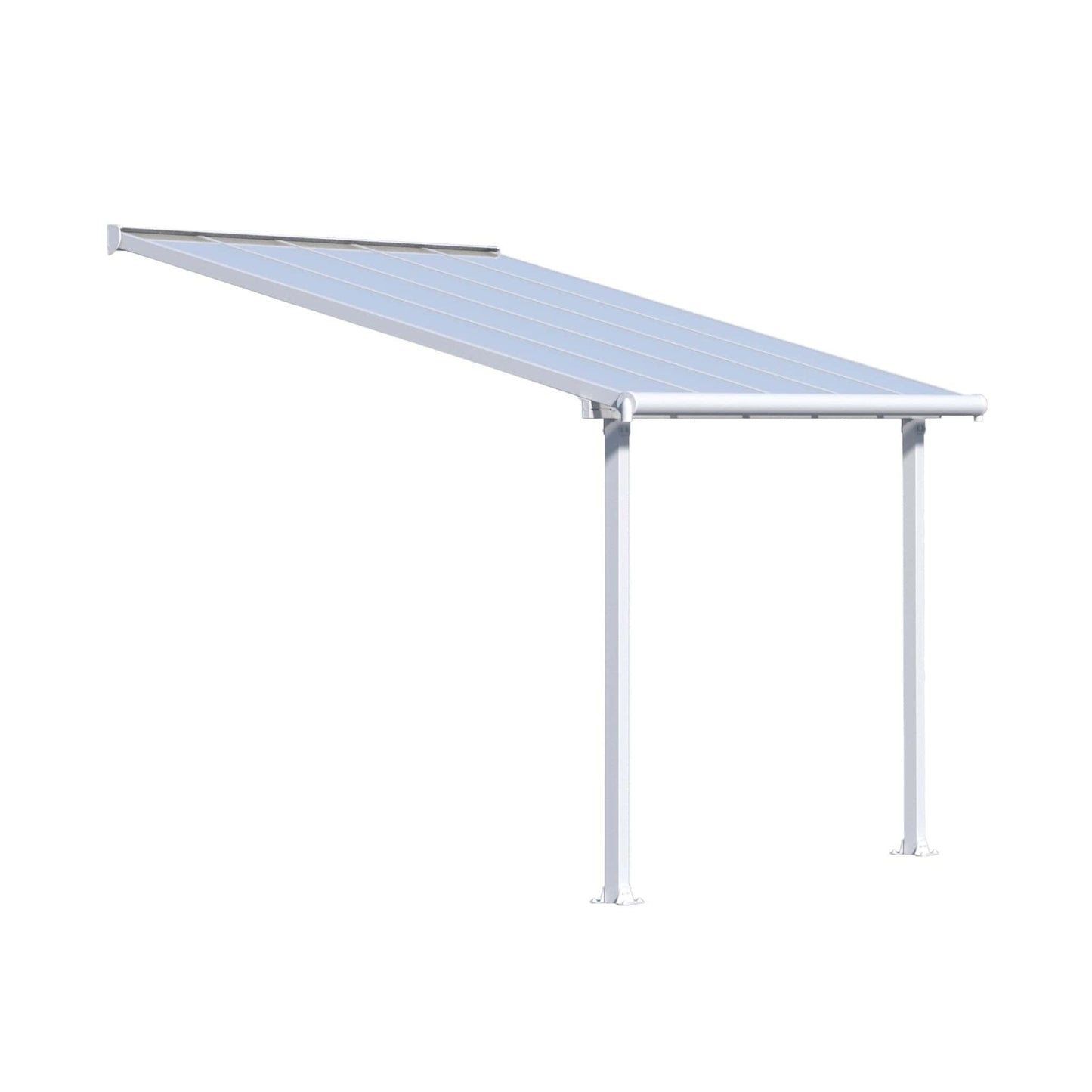 Palram - Canopia Olympia Patio Cover - White - mygreenhousestore.com