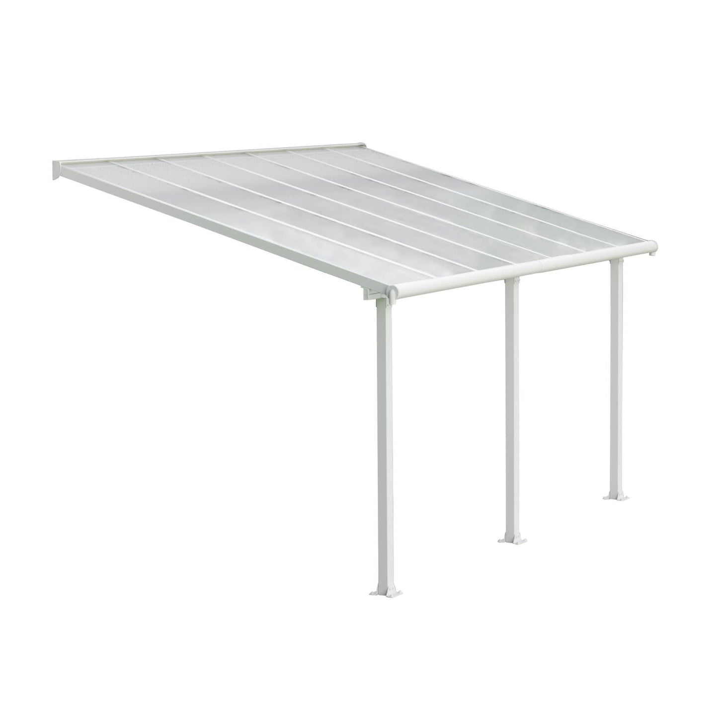 Palram - Canopia Olympia Patio Cover - White - mygreenhousestore.com