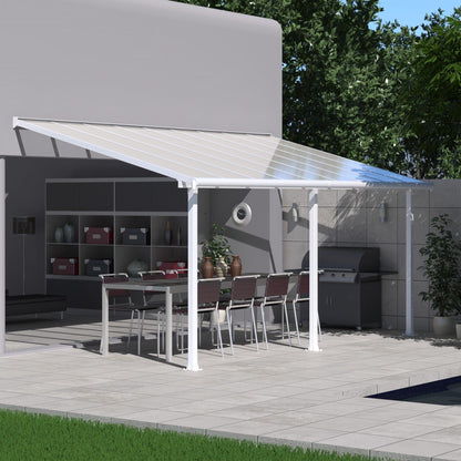 Palram - Canopia Olympia Patio Cover - White - mygreenhousestore.com