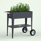 Palram - Canopia Planters Herstera Garden Trolley Anthracite HER1001