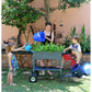 Palram - Canopia Planters Herstera Garden Trolley Anthracite HER1001