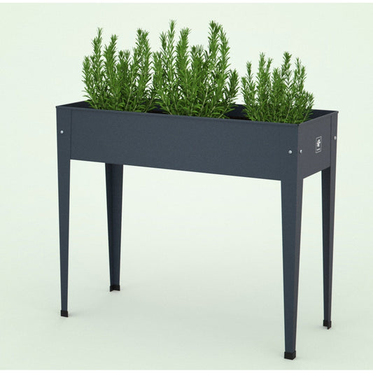 Palram - Canopia Planters Herstera Urban Raised Planter Anthracite HER2001