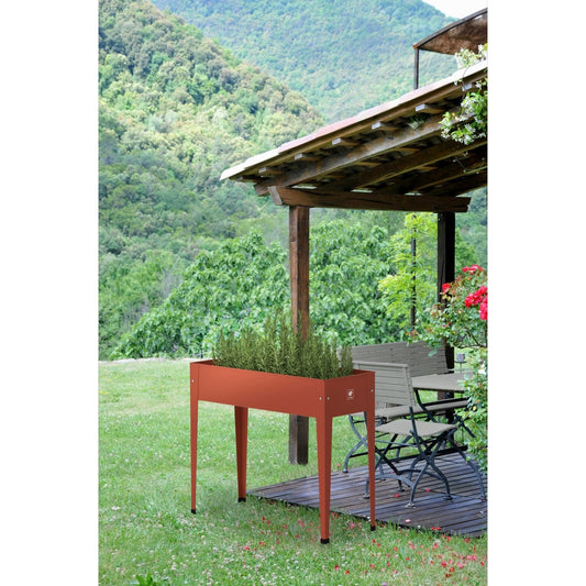 Palram - Canopia Planters Herstera Urban Raised Planter Red HER2004