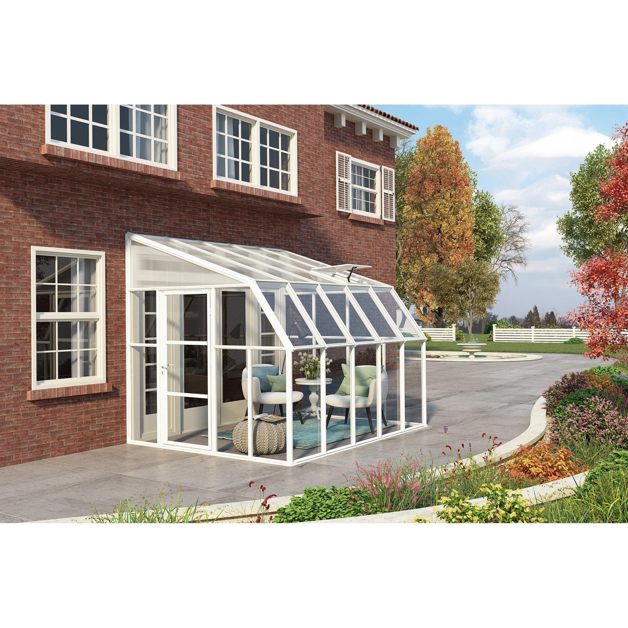 SUN room  Palram - Canopia | Sun Room Eight Sunroom Enclosure, Lean To