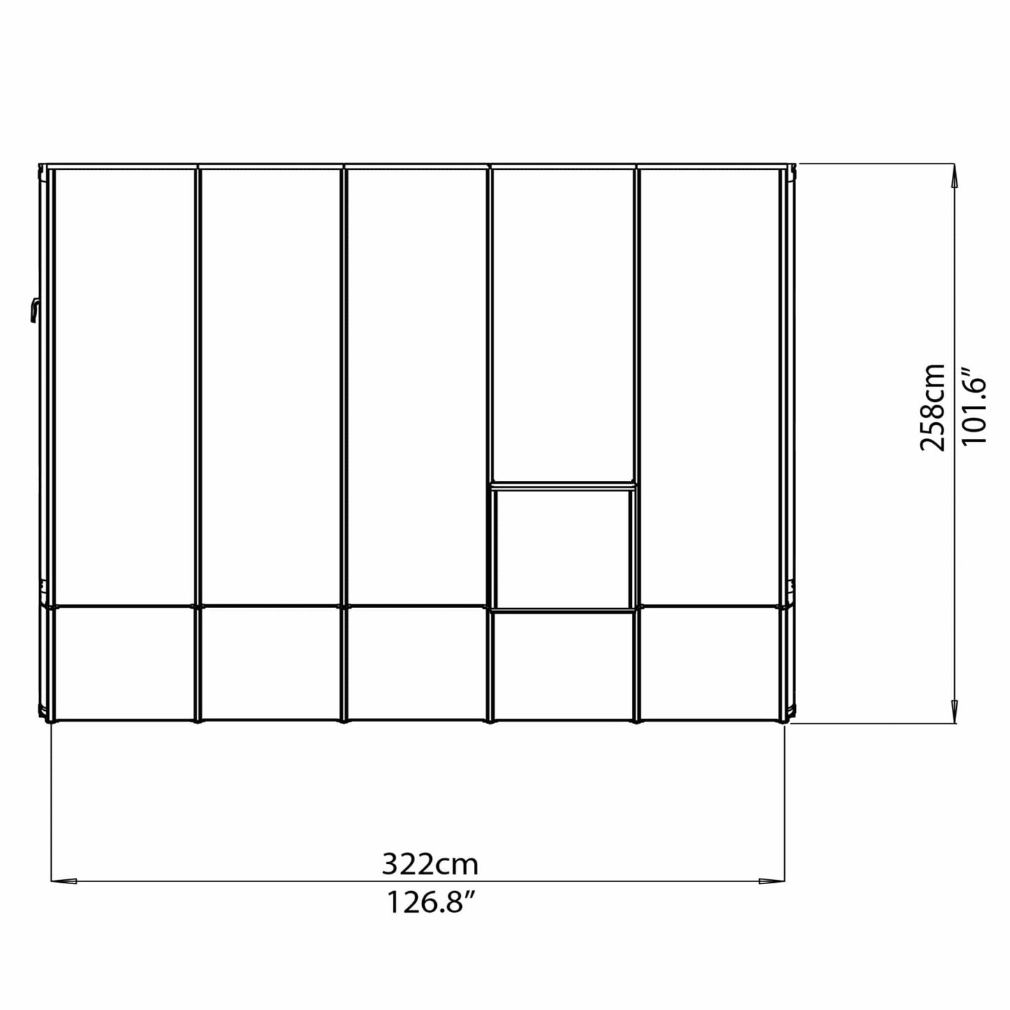 Palram - Canopia Sun Room Eight - mygreenhousestore.com