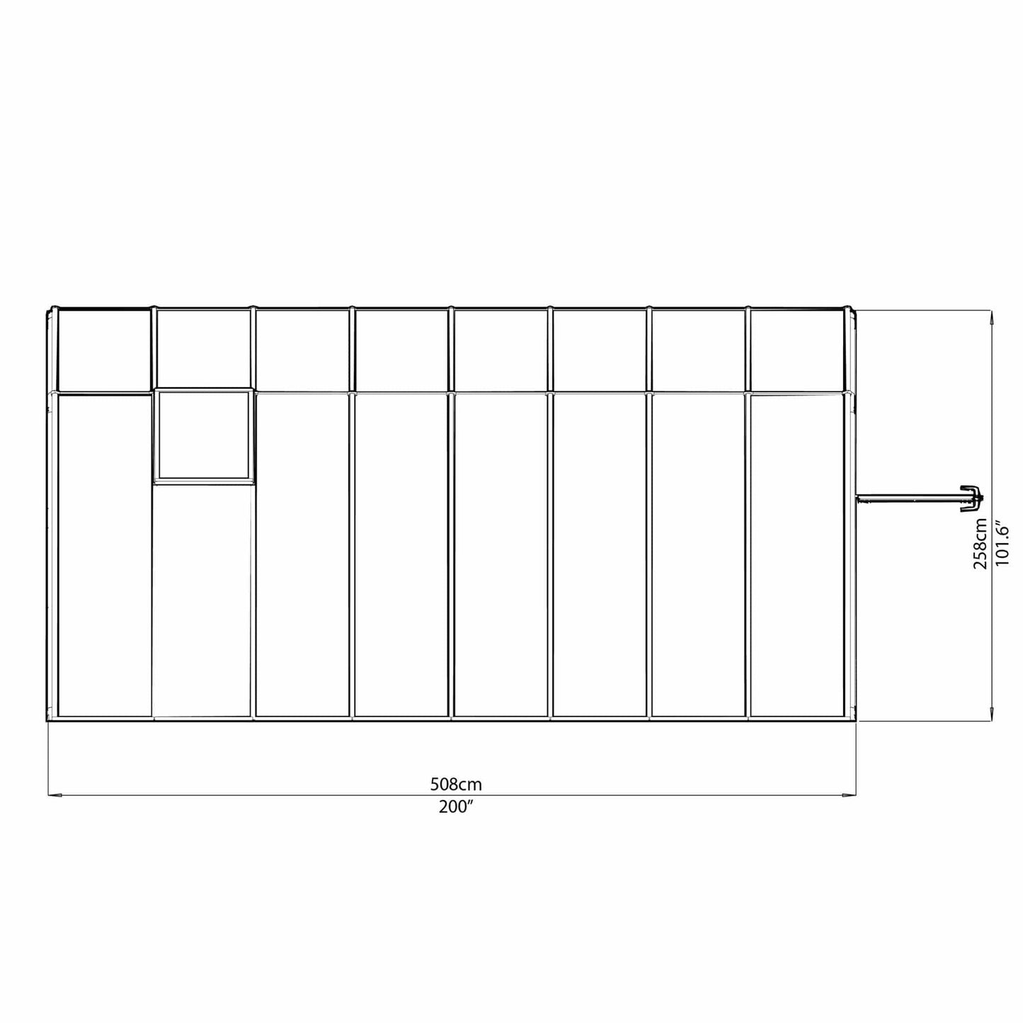 Palram - Canopia Sun Room Eight - mygreenhousestore.com