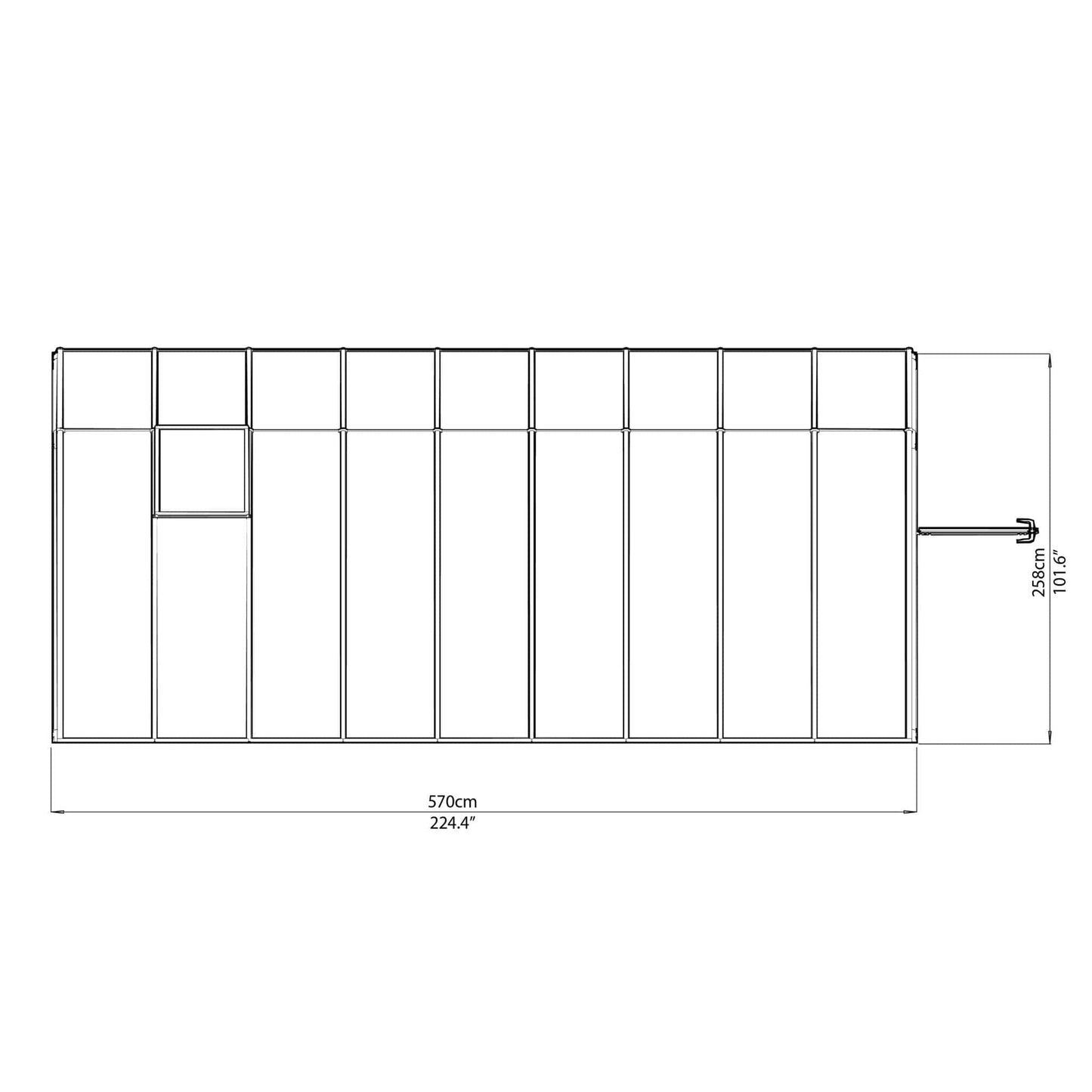 Palram - Canopia Sun Room Eight - mygreenhousestore.com