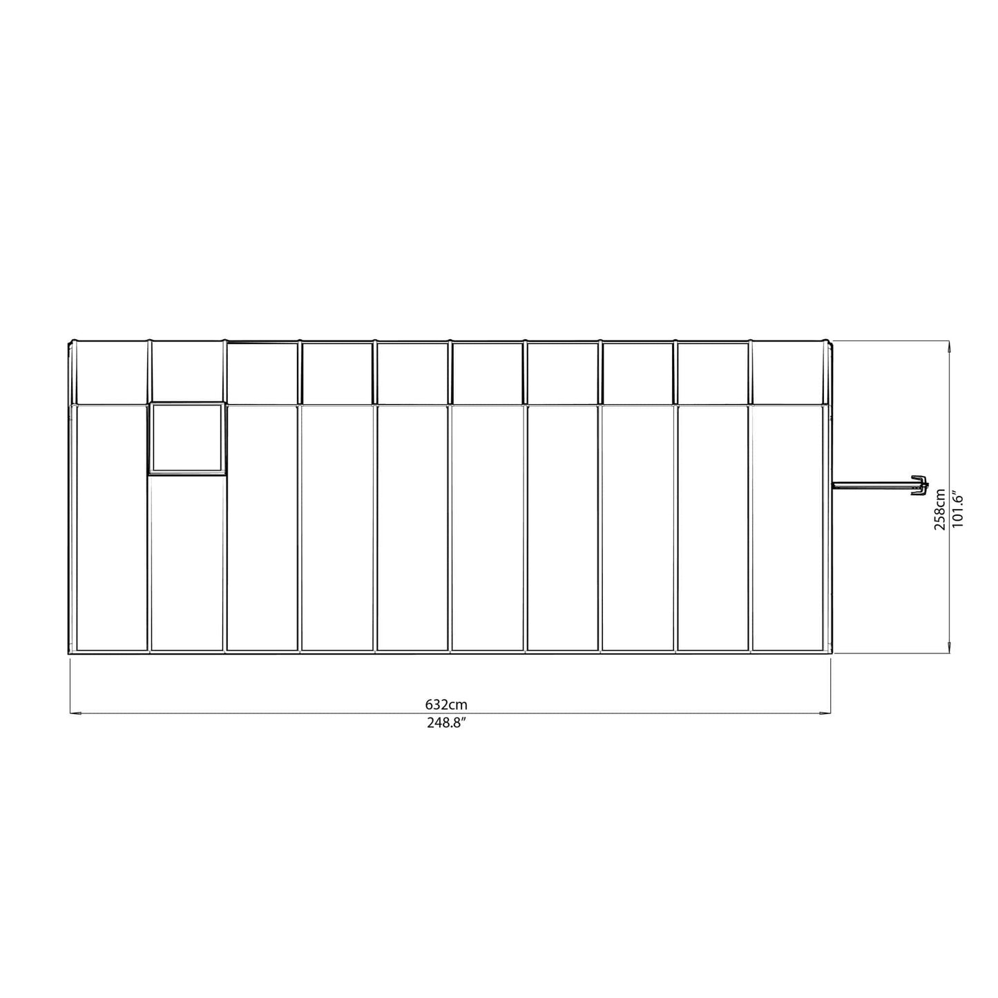 Palram - Canopia Sun Room Eight - mygreenhousestore.com