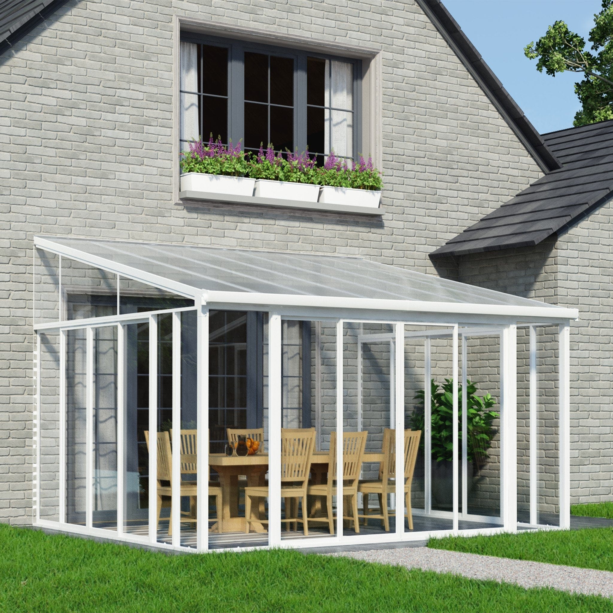 Palram - Canopia | SanRemo Patio Enclosure / Sunroom