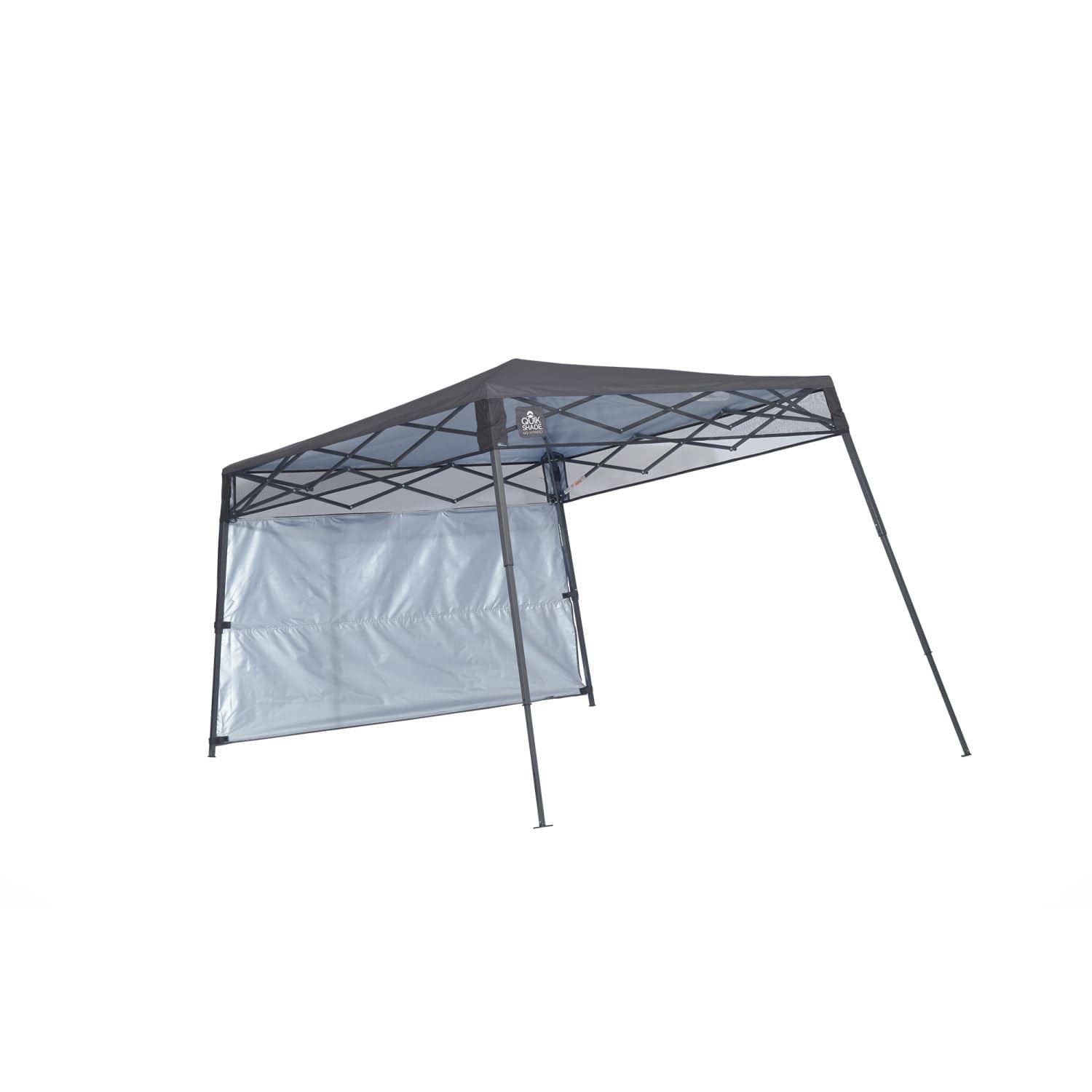 Quik Shade Pop Up Canopies Quik Shade | Go Hybrid 6' x 6' Slant Leg Canopy - Charcoal 167520DS