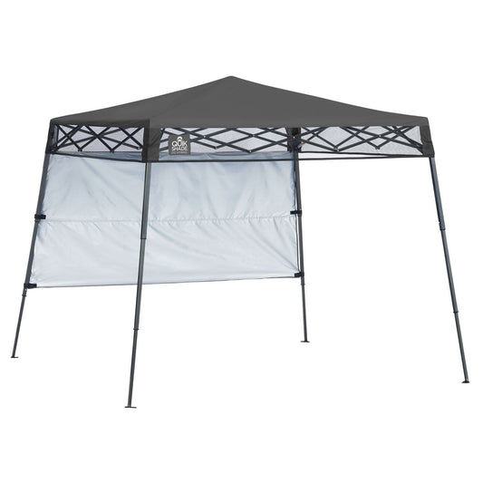 Quik Shade Pop Up Canopies Quik Shade | Go Hybrid 6' x 6' Slant Leg Canopy - Charcoal 167520DS