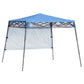 Quik Shade Pop Up Canopies Quik Shade | Go Hybrid 6' x 6' Slant Leg Canopy - Regatta Blue 157433DS