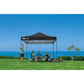 Quik Shade Pop Up Canopies Quik Shade | Solo Steel 100 10 x 10 ft. Straight Leg Canopy - Black 167555DS