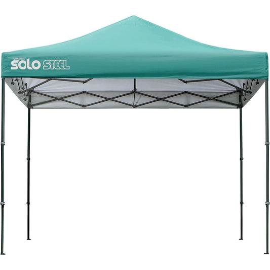 Quik Shade Pop Up Canopies Quik Shade | Solo Steel 100 10' x 10' Straight Leg Canopy - Turquoise 167537DS