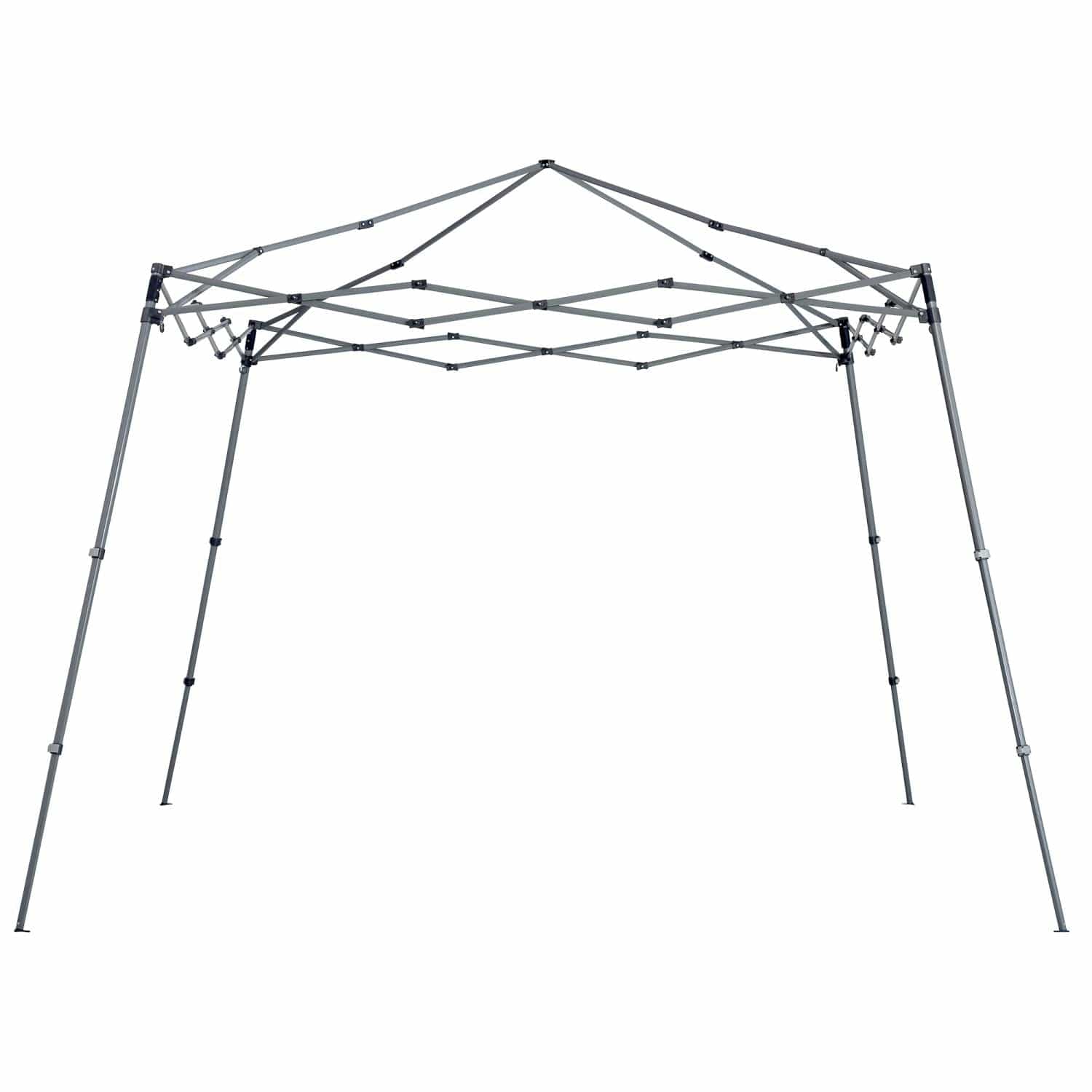 Quik Shade Pop Up Canopies Quik Shade | Solo Steel 64 10' x 10' Slant Leg Canopy - Turquoise 167534DS
