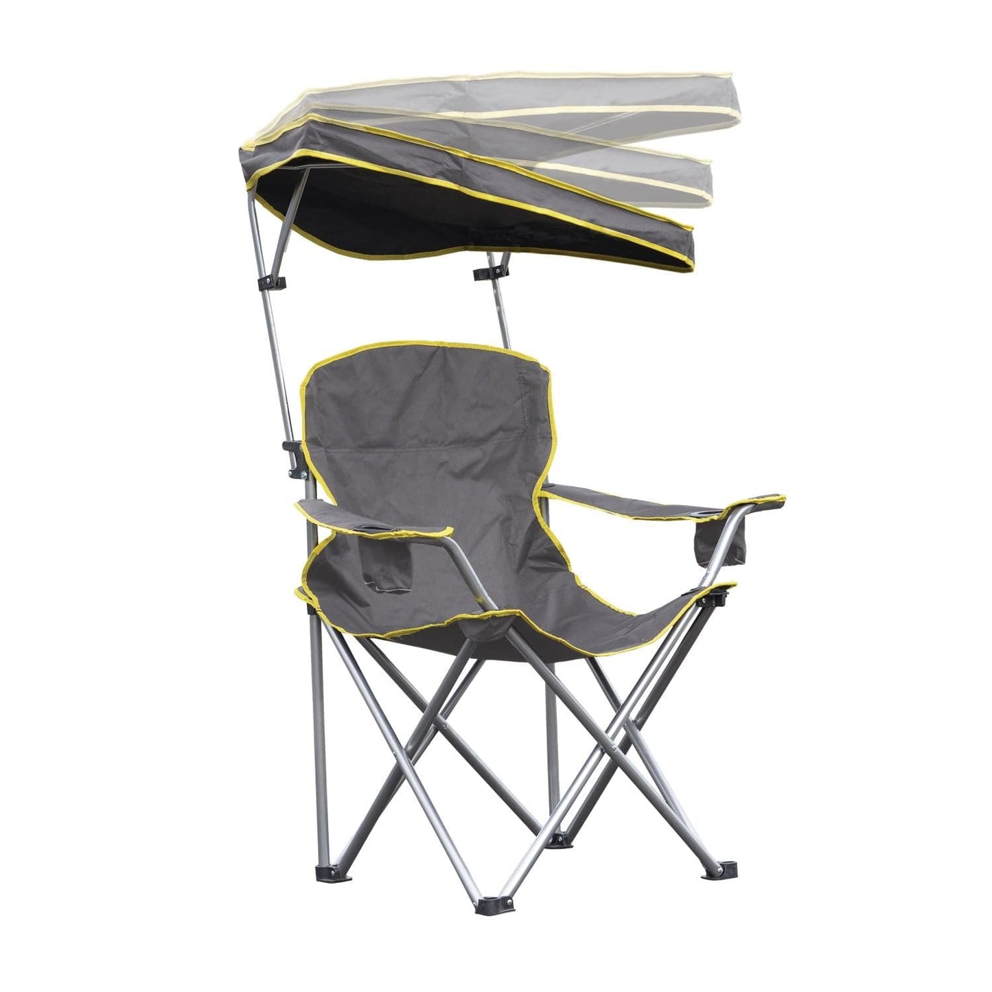 Quik Shade Portable Chairs Quik Shade | Heavy Duty Max Shade Chair - Grey 161636DS