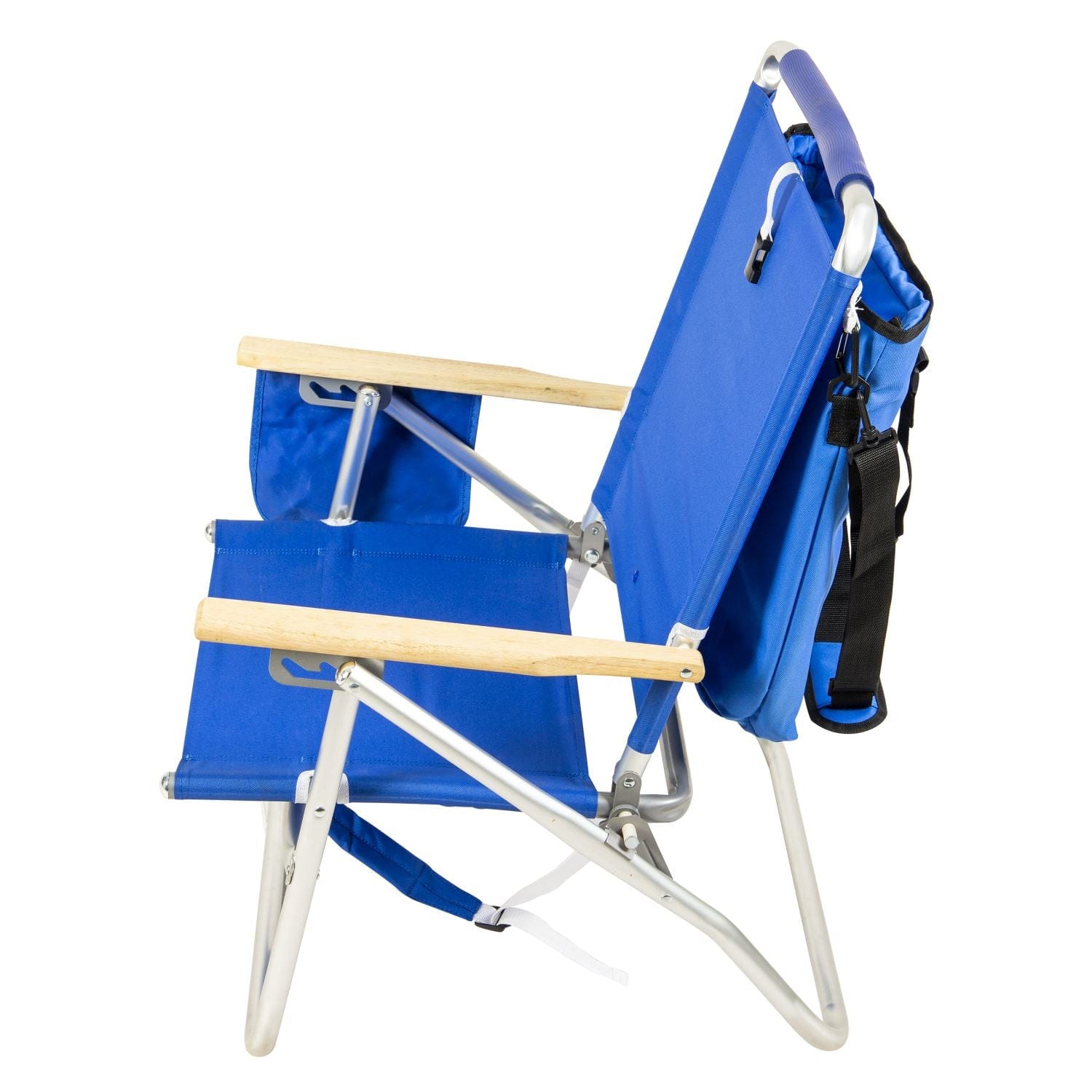 Backpack Fishing Chair Royal Blue  Lightweight Folding Chair With