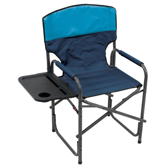 RIO Chair RIO Gear | Broadback Compact Fold Directors Chair - Blue Sky/Navy GRDR383-432-1