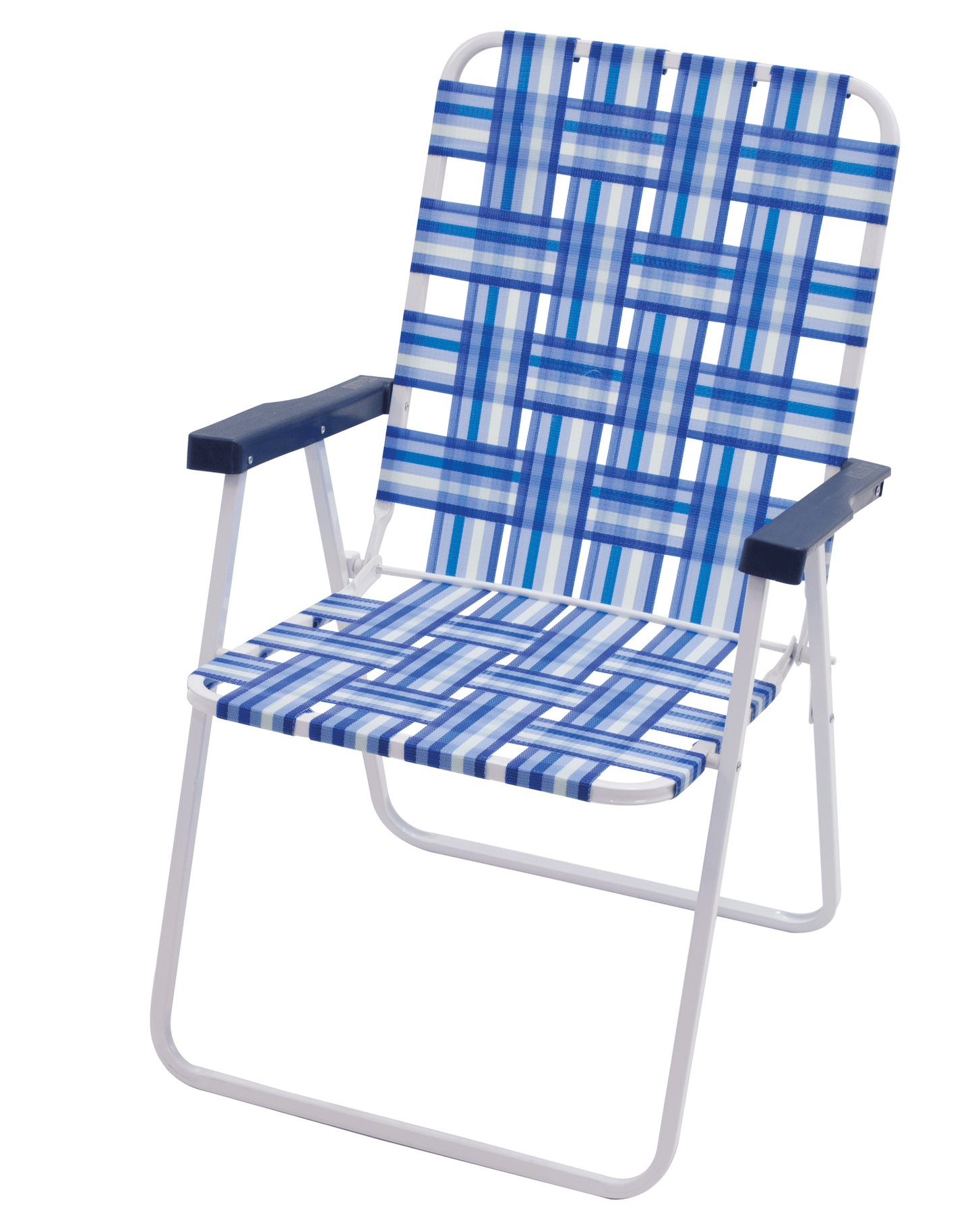 RIO Outdoor folding chair RIO | Web Chair Blue/White BY059-0128-1