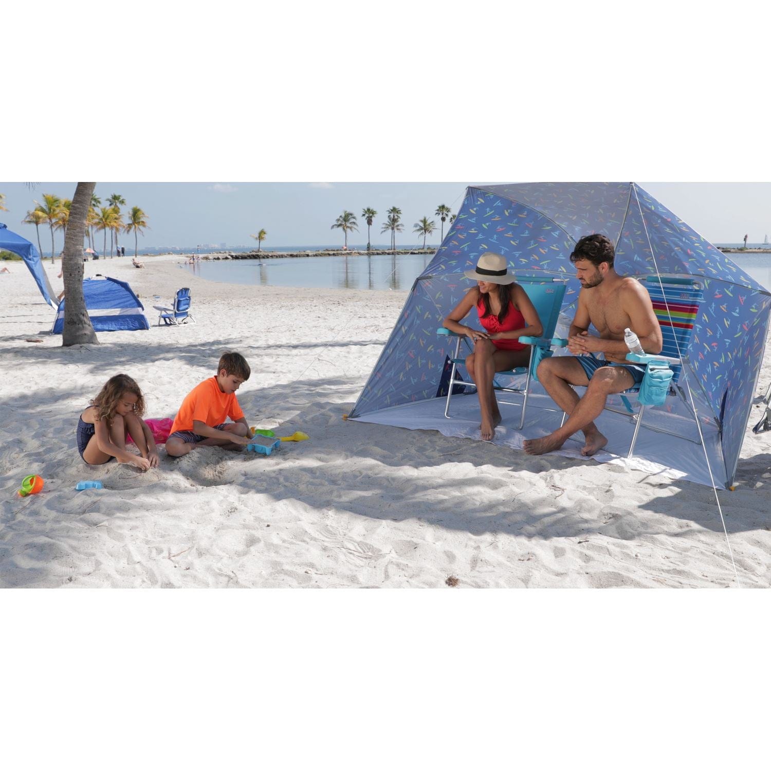 RIO Pop Up Shelter RIO | Pop Up Shelter - Surf Print BH301-202-1