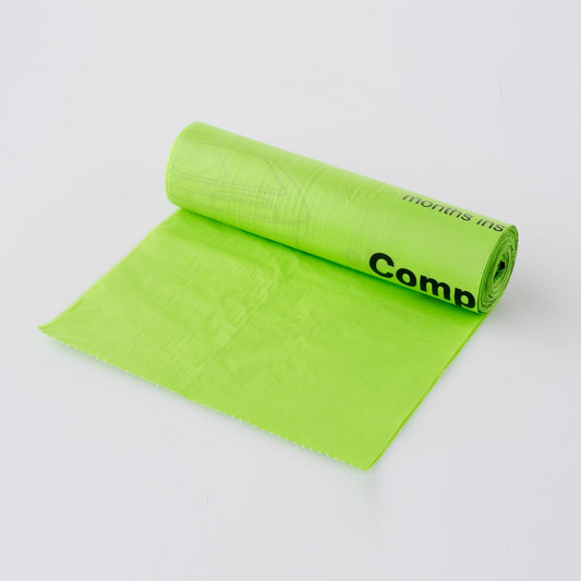 Riverstone Industries Composting Maze 2.4 Gallon Kitchen Caddie Corn Bags - 120 Bags RSI-MC-BS9-120
