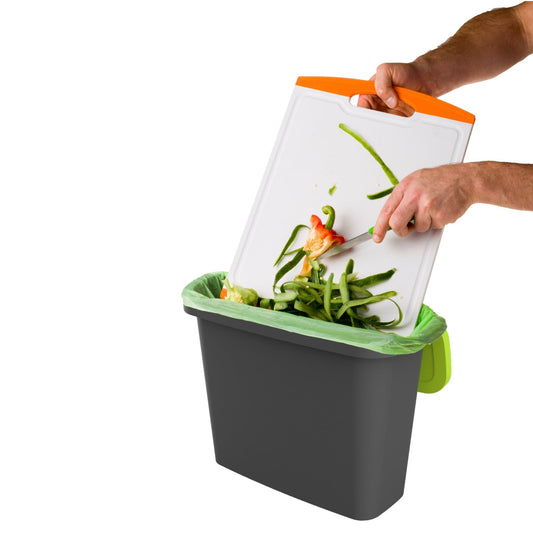 Riverstone Industries Maze 2.4 Gallon Kitchen Caddie with Corn Bags - mygreenhousestore.com