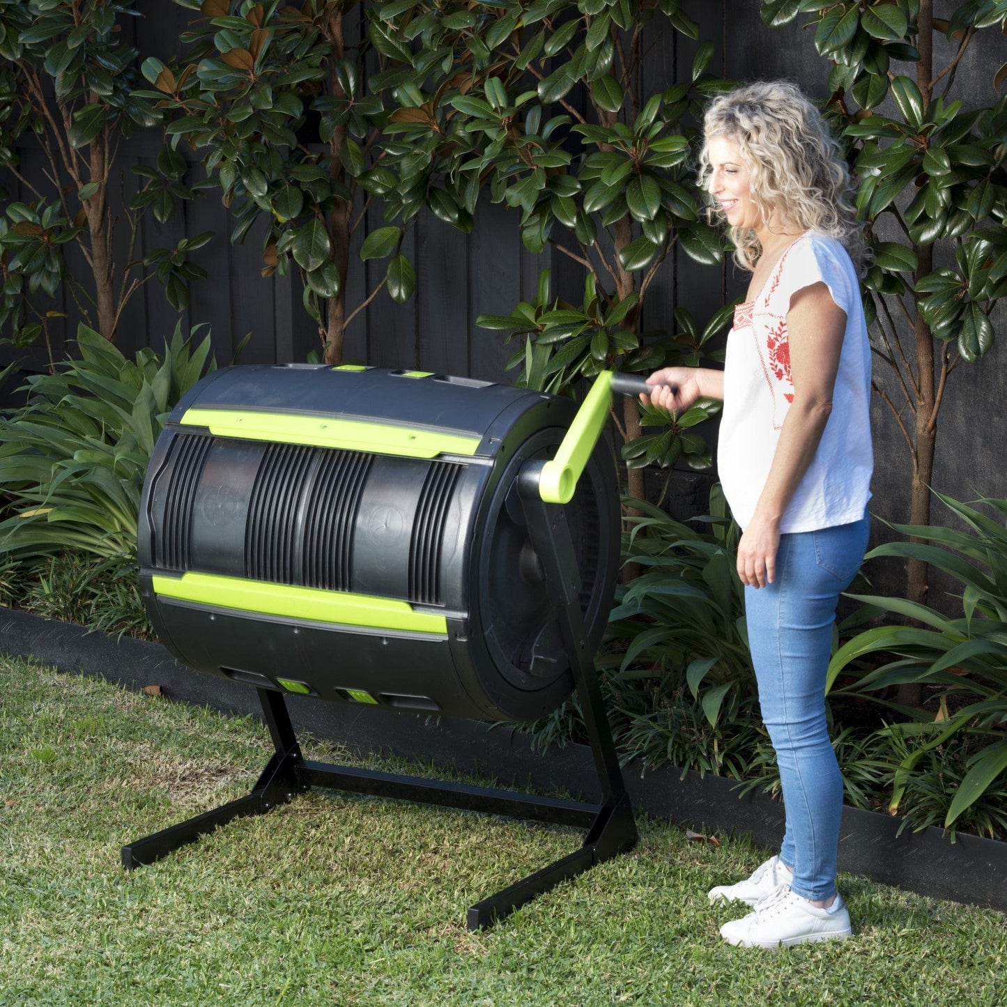 Riverstone Industries MAZE Two Stage Compost Tumbler - 65 gallons - mygreenhousestore.com