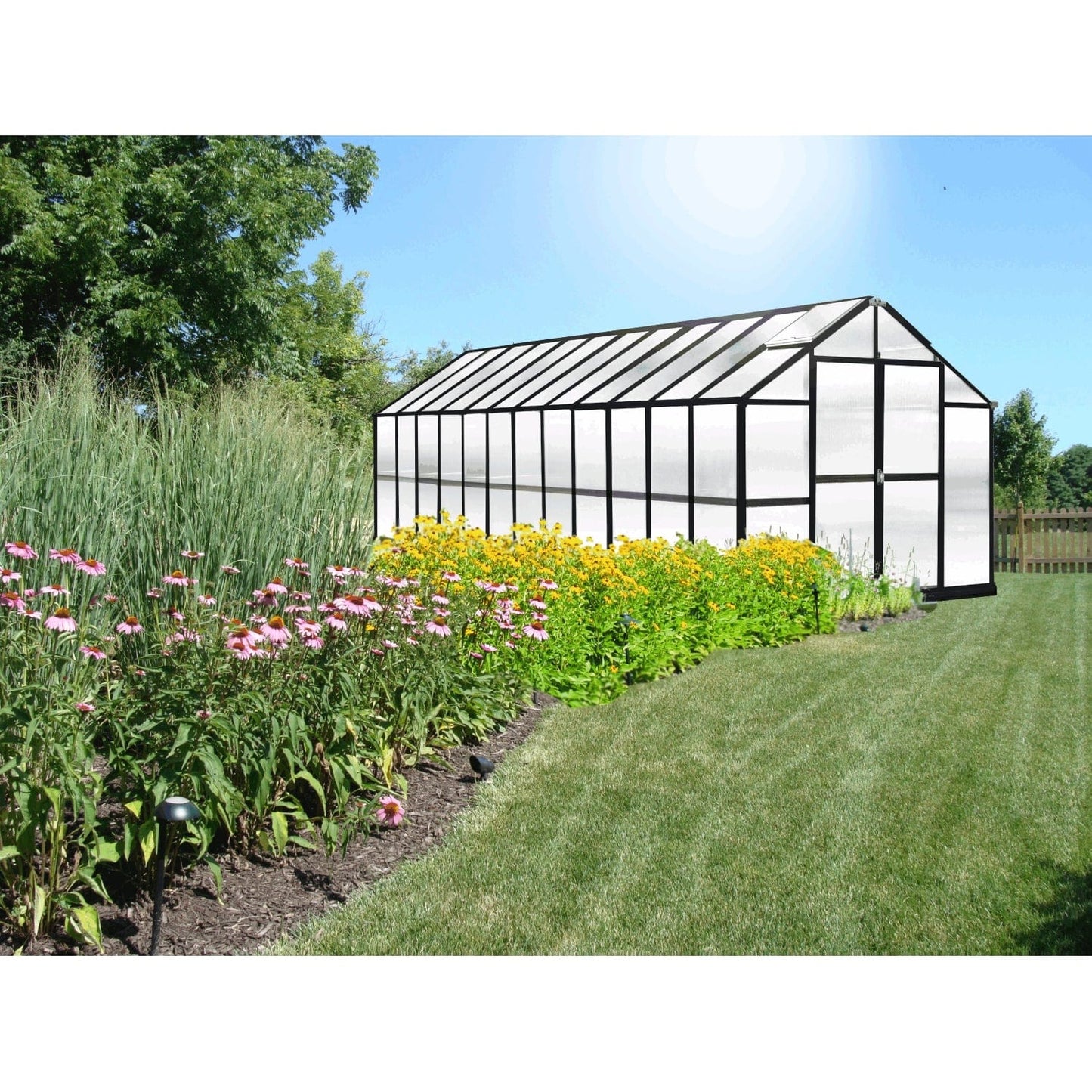 Riverstone Industries Deluxe Greenhouse Kit Riverstone | MONT Growers Edition Greenhouse - Black Finish