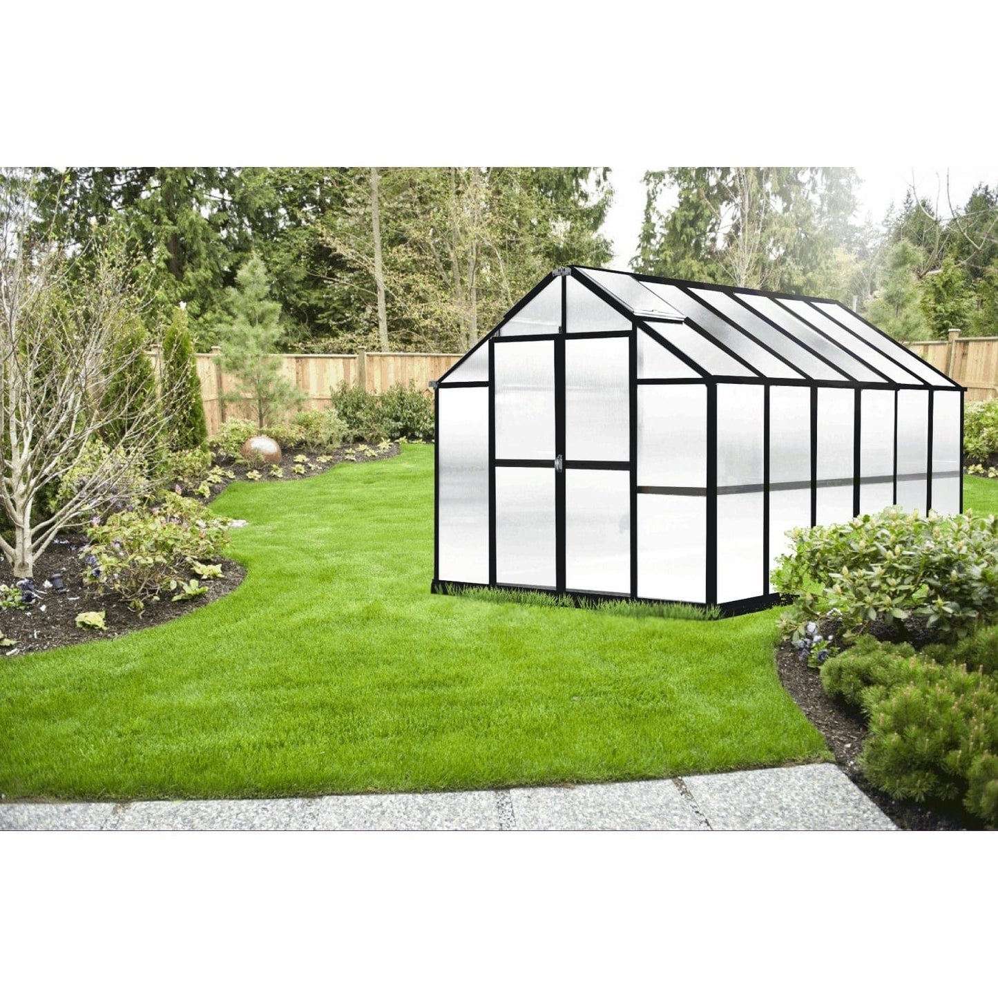 Riverstone Industries Deluxe Greenhouse Kit Riverstone | MONT Growers Edition Greenhouse - Black Finish