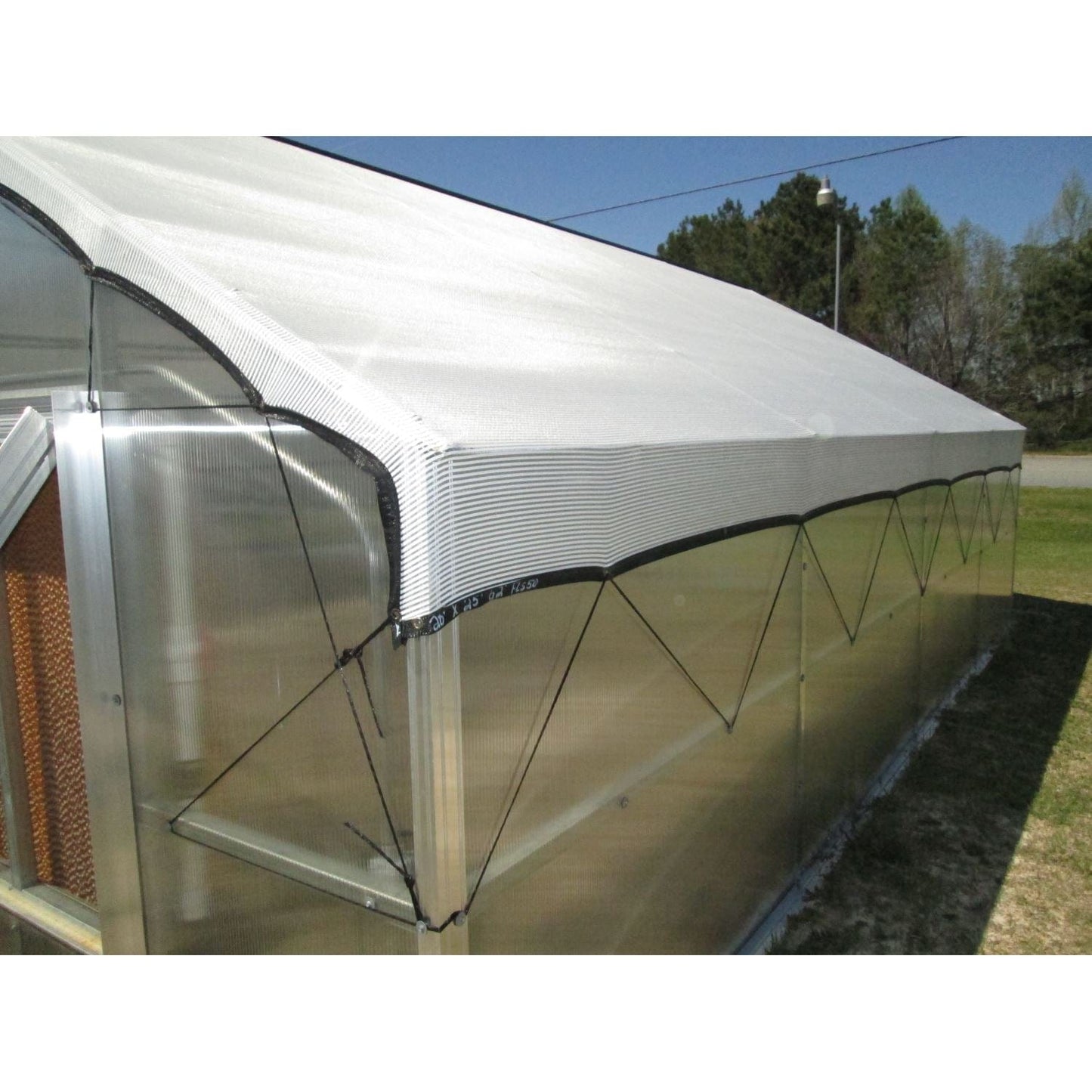 Riverstone Industries Deluxe Greenhouse Kit Riverstone | Wallace - Premium Grower's Edition - 16FT x 24FT Educational Greenhouse Kit With 8FT High Walls R16248-PG