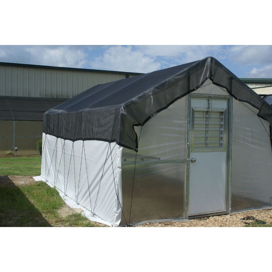 Riverstone Industries Educational Greenhouse Kit Riverstone | Carver Poly 10FT x 27FT Educational Greenhouse Kit R1027-P
