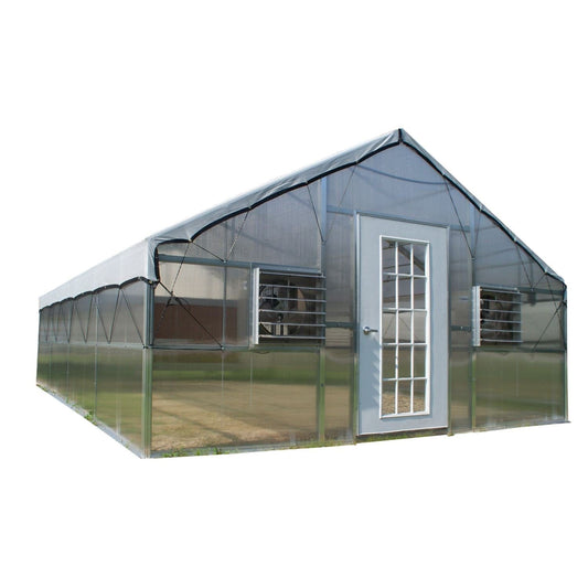 Riverstone Industries Educational Greenhouse Kit Riverstone | Jefferson 16FT x 30FT Educational Greenhouse Kit With 6FT High Walls R16306-P